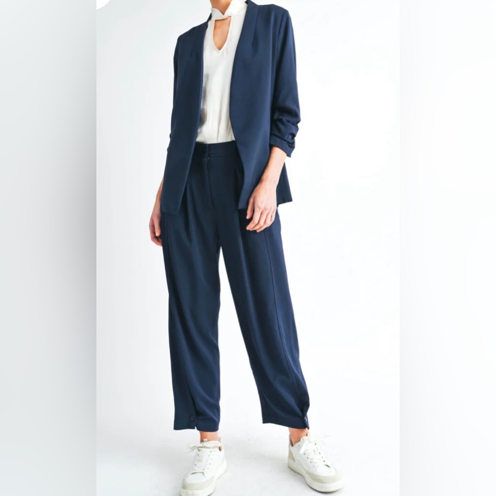 RESET BY JANE Women’s Jacket Set Dark Navy Size L New